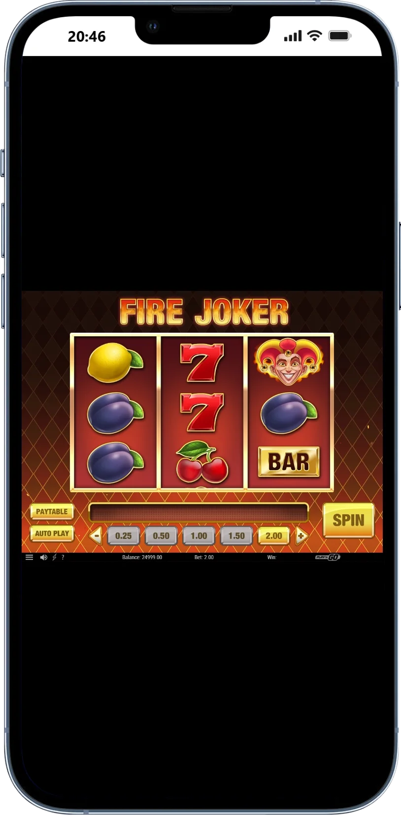 Fire Joker demo ekran 3